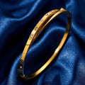 The Roman Numeral Crossover Bangle