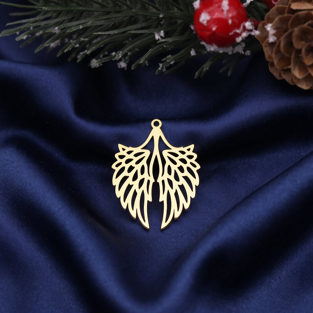 Filigree Angel Wings Pendant