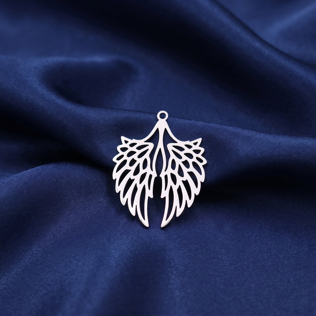 Filigree Angel Wings Pendant