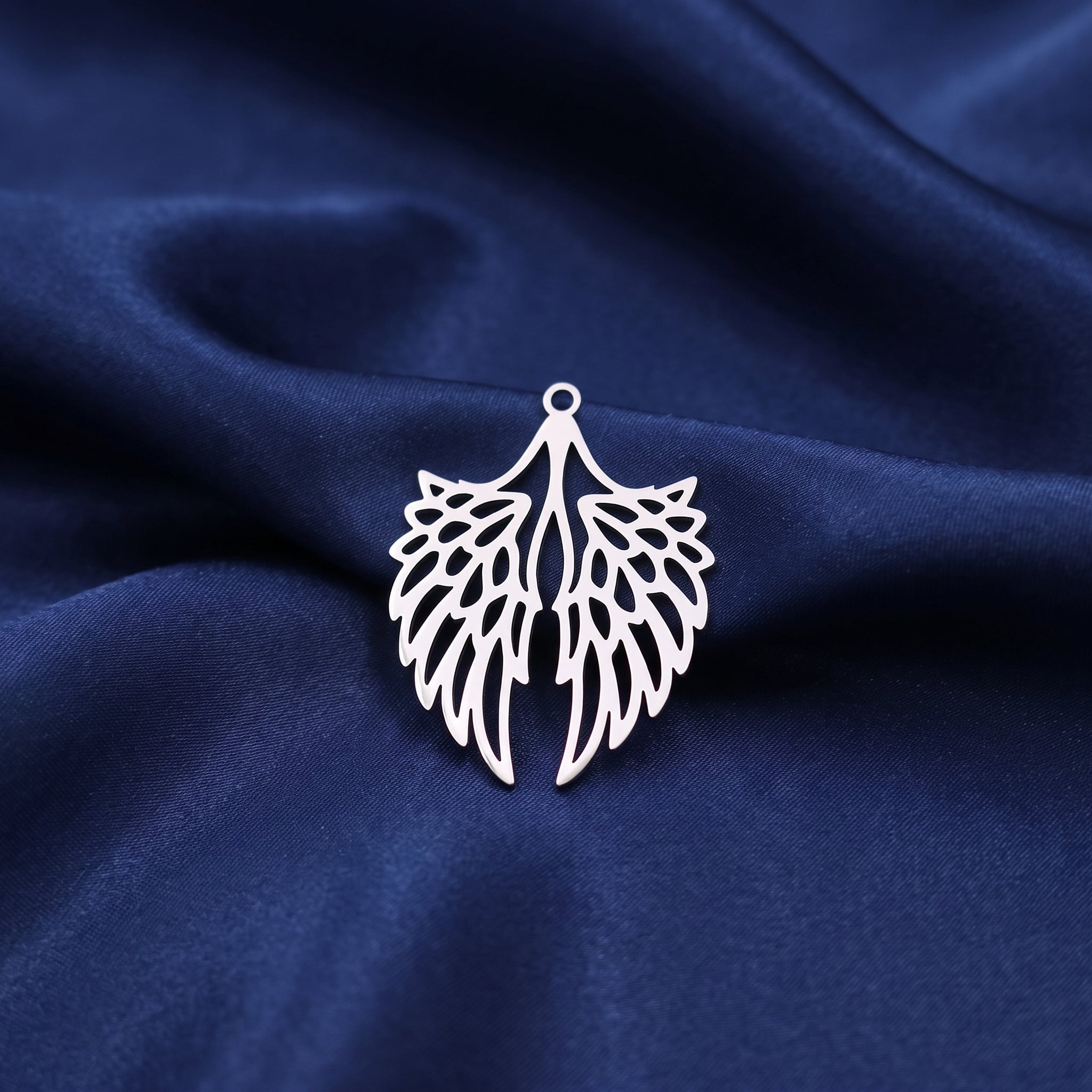 Filigree Angel Wings Pendant