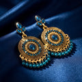 The Sapphire Empress Drop Earrings