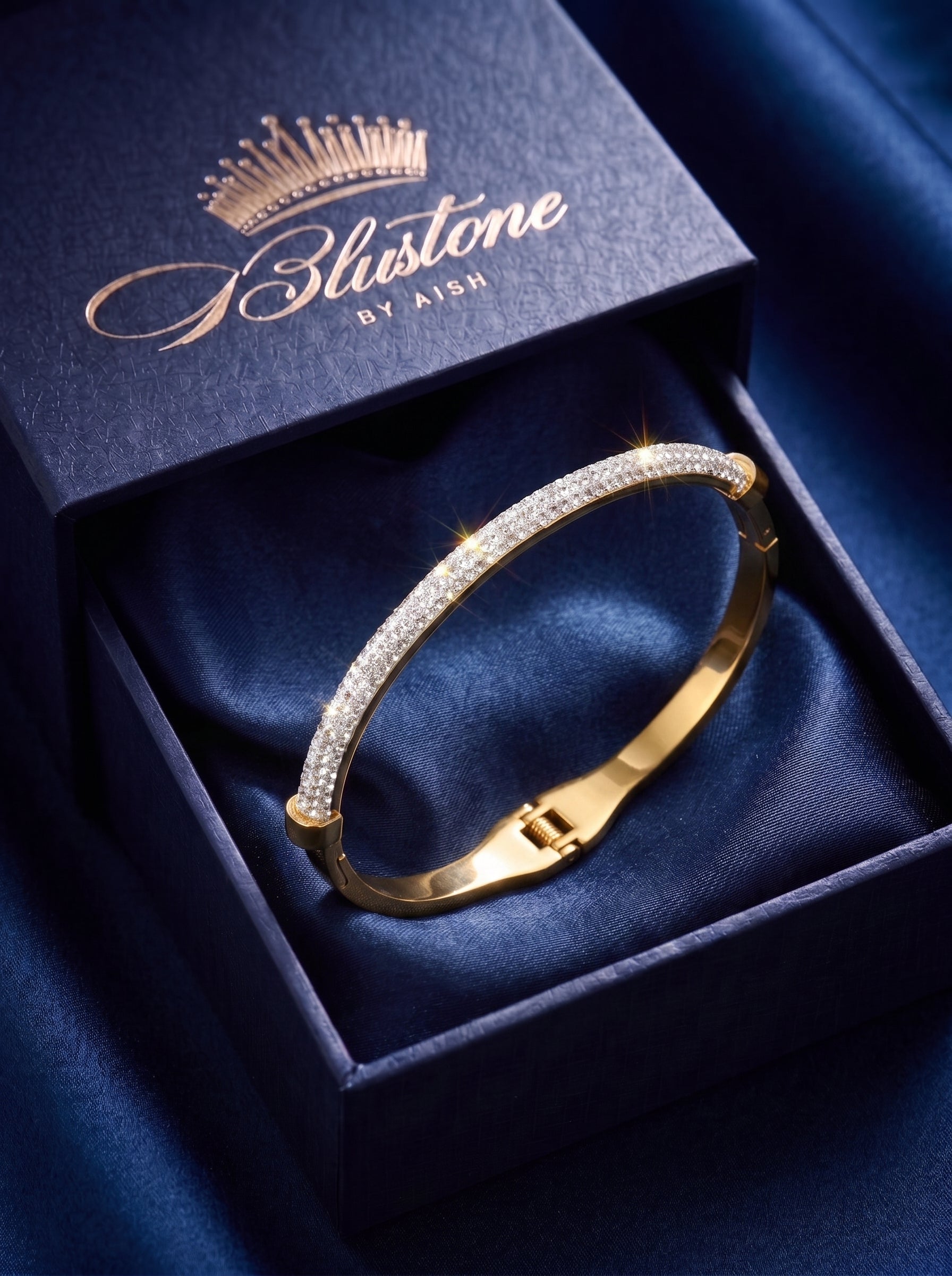 The Stella Pavé Bangle