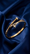 The Luxe Curved Nail Bangle
