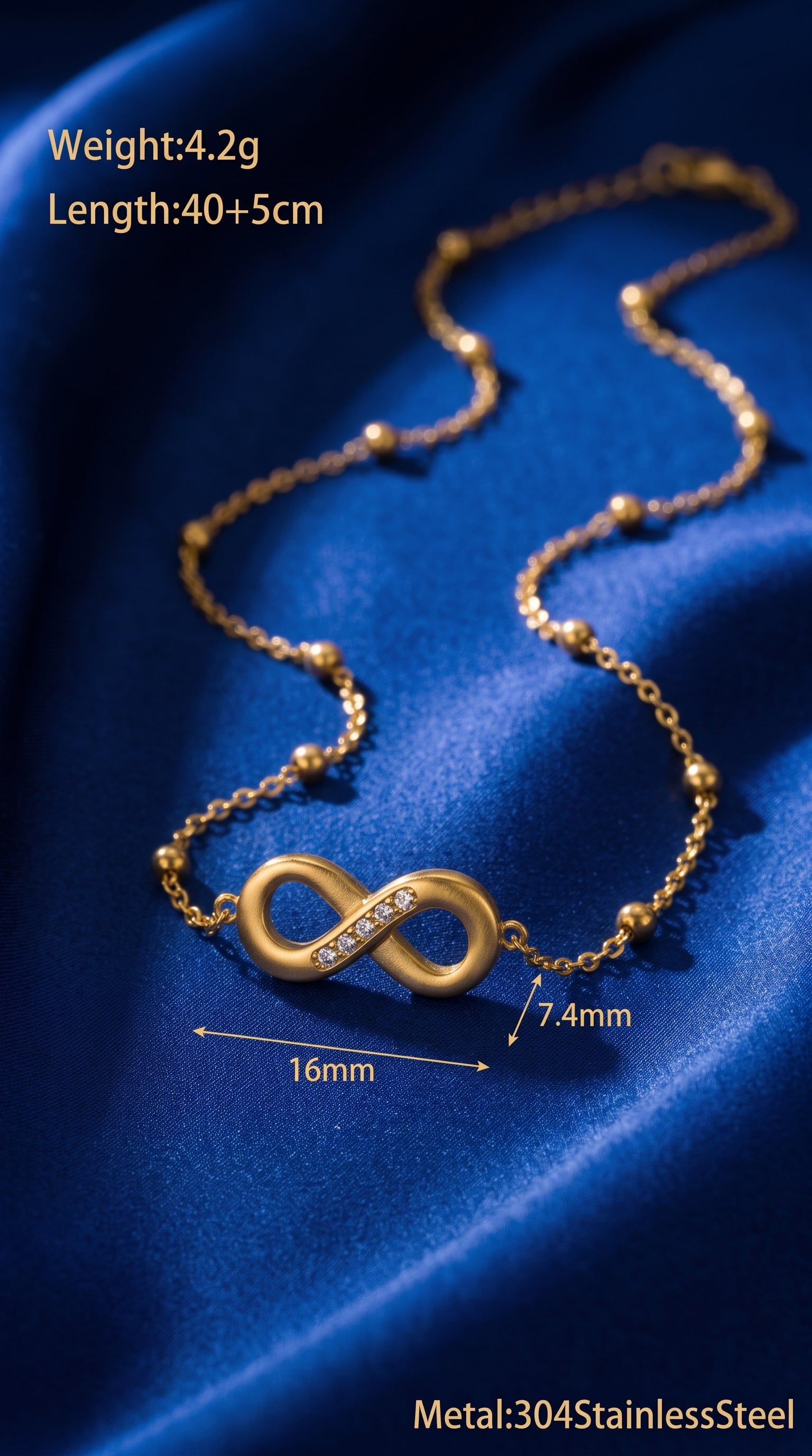 The Endless Love Infinity Necklace