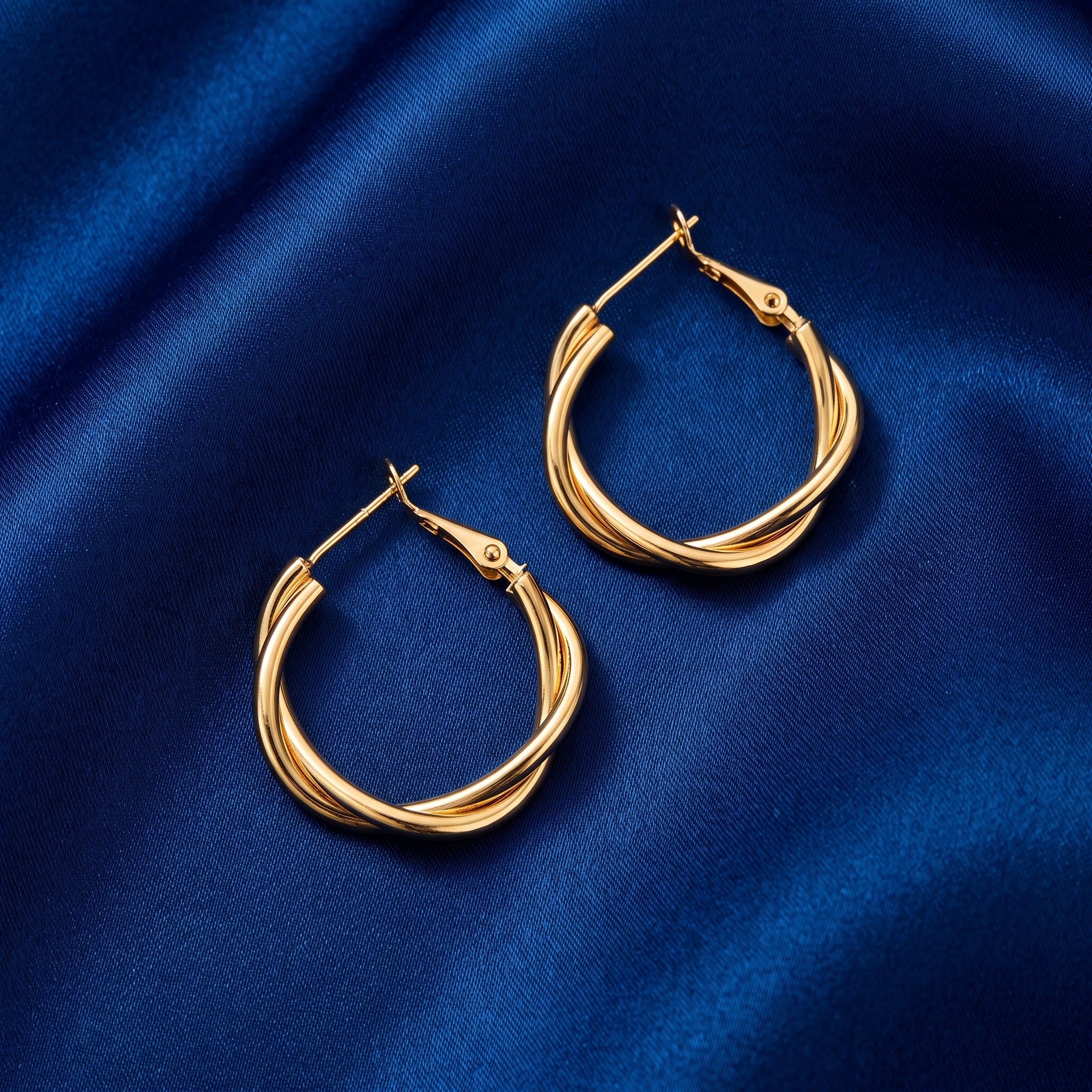 The Aurelia Twist Hoops