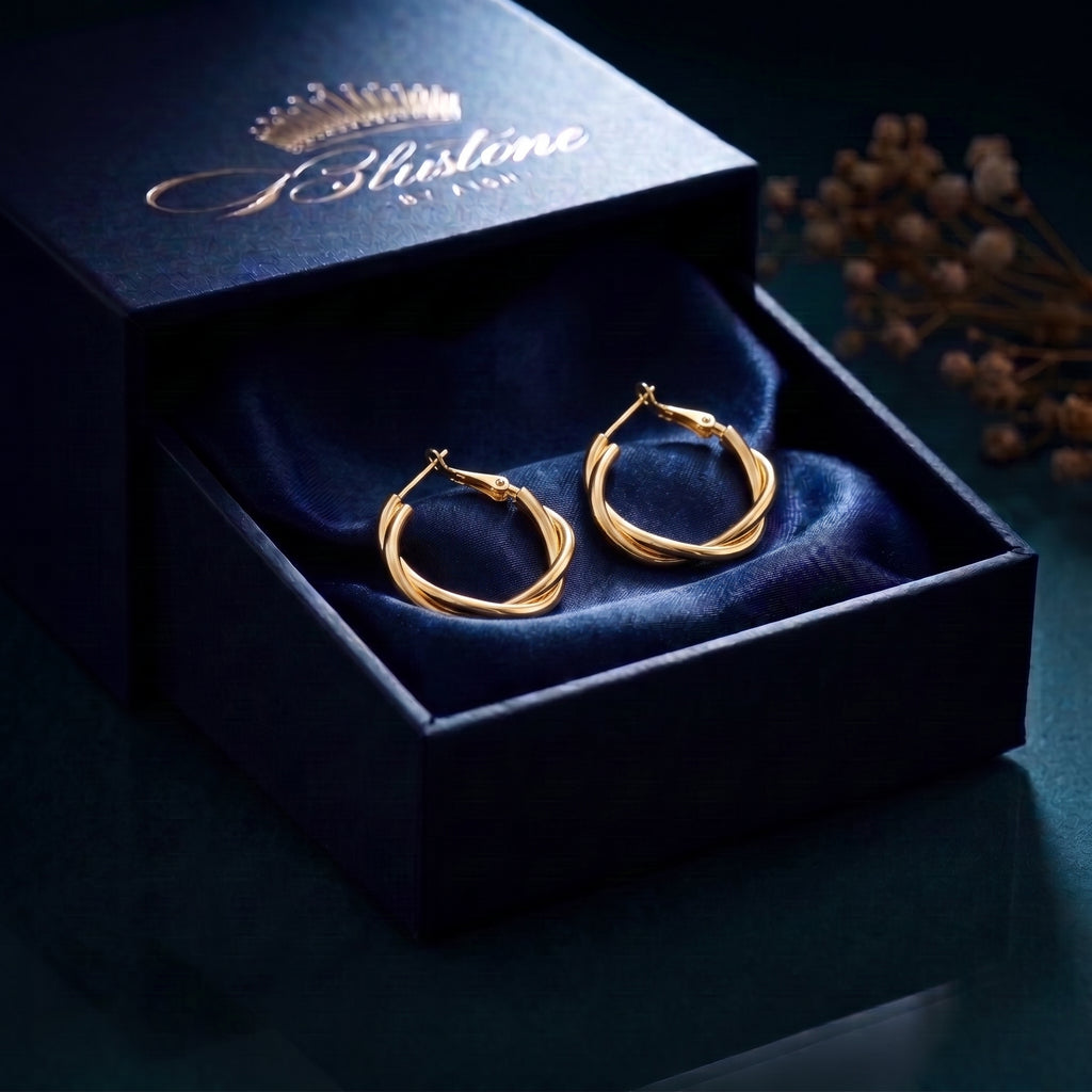 The Aurelia Twist Hoops