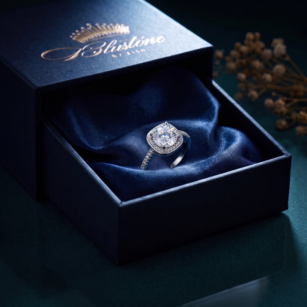 Serenity Halo Ring