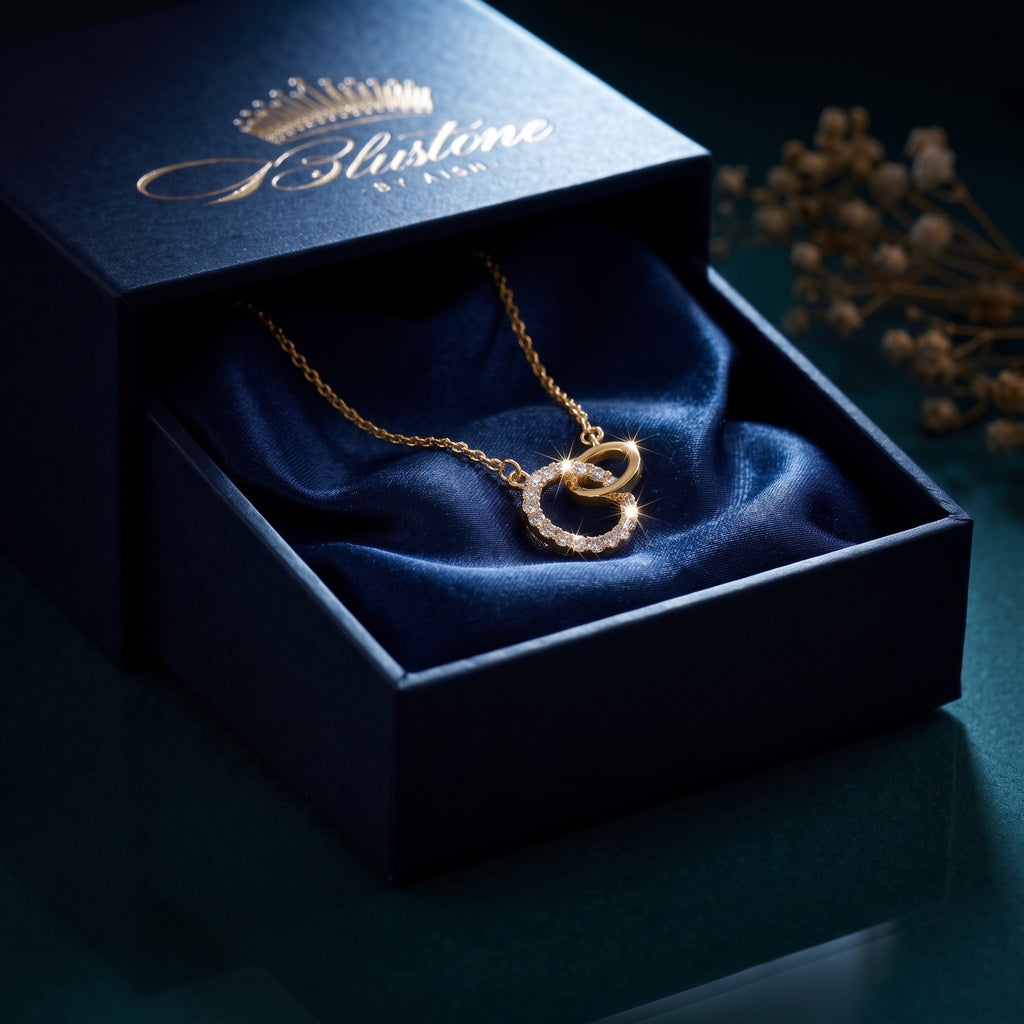 Aura Double Circle Pendant