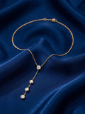 The Bezel Y-Drop Necklace