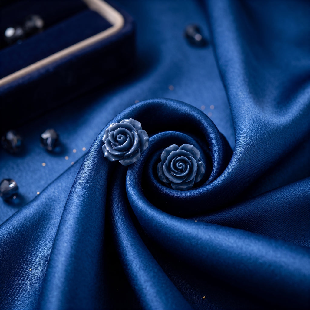 The Amoret Rose Studs