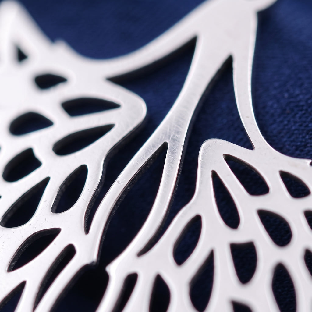 Filigree Angel Wings Pendant