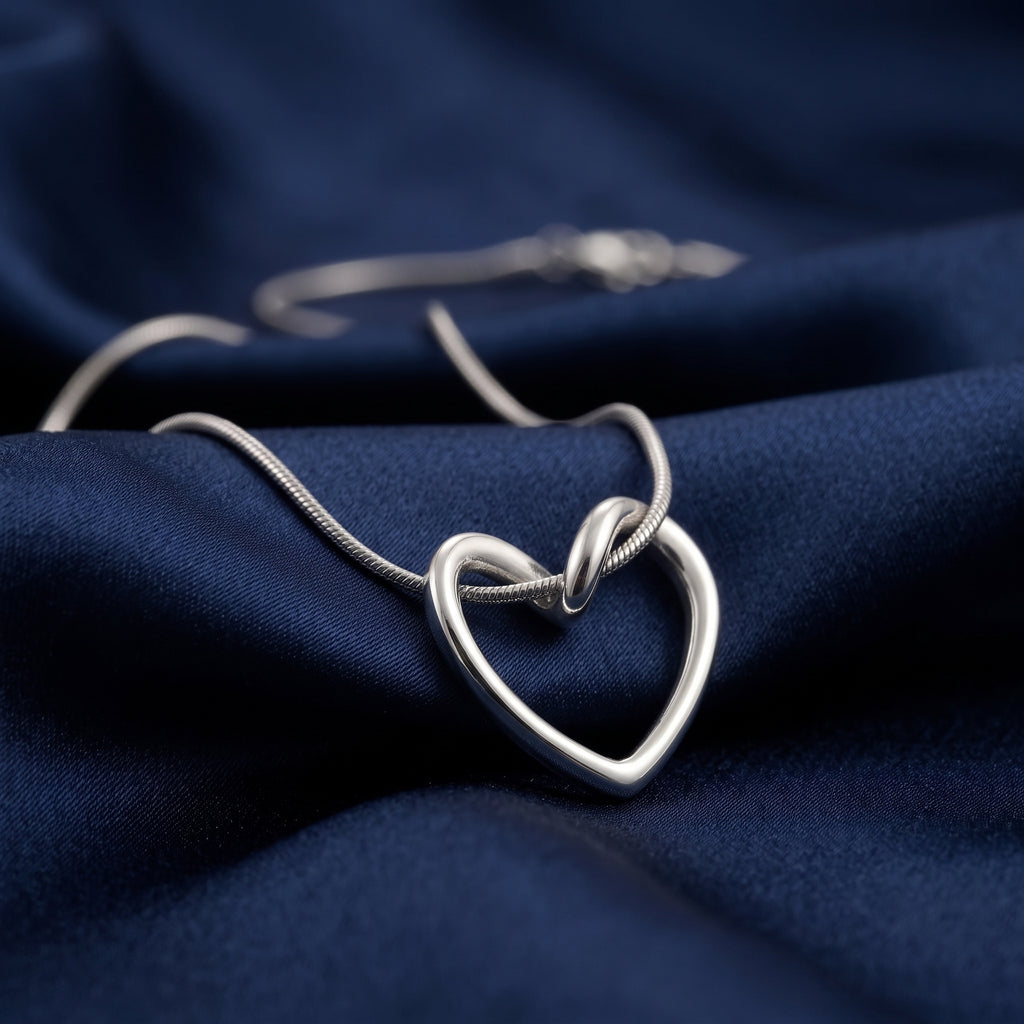Interlocking Heart Pendant