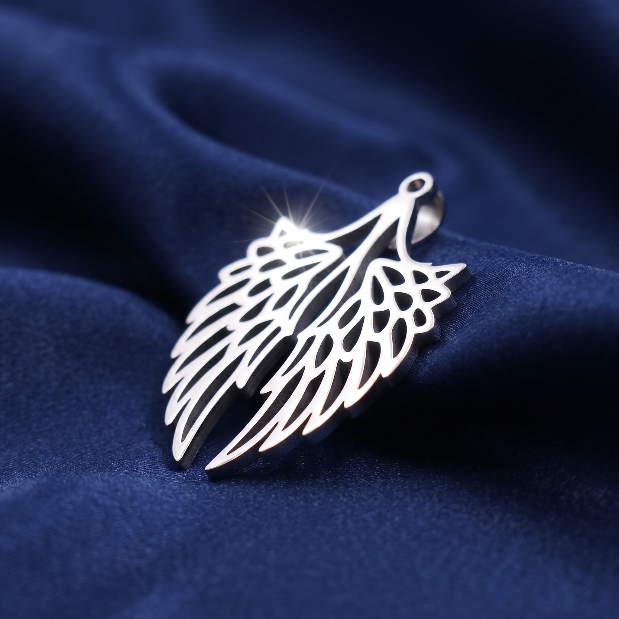 Filigree Angel Wings Pendant