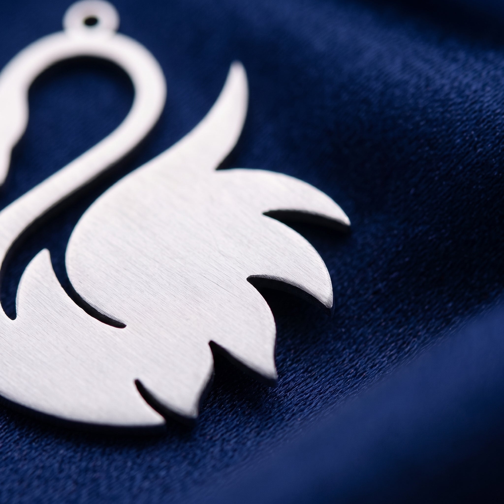 Swan Silhouette Pendant